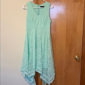 Mint green dress, only worn once for photoshoot.